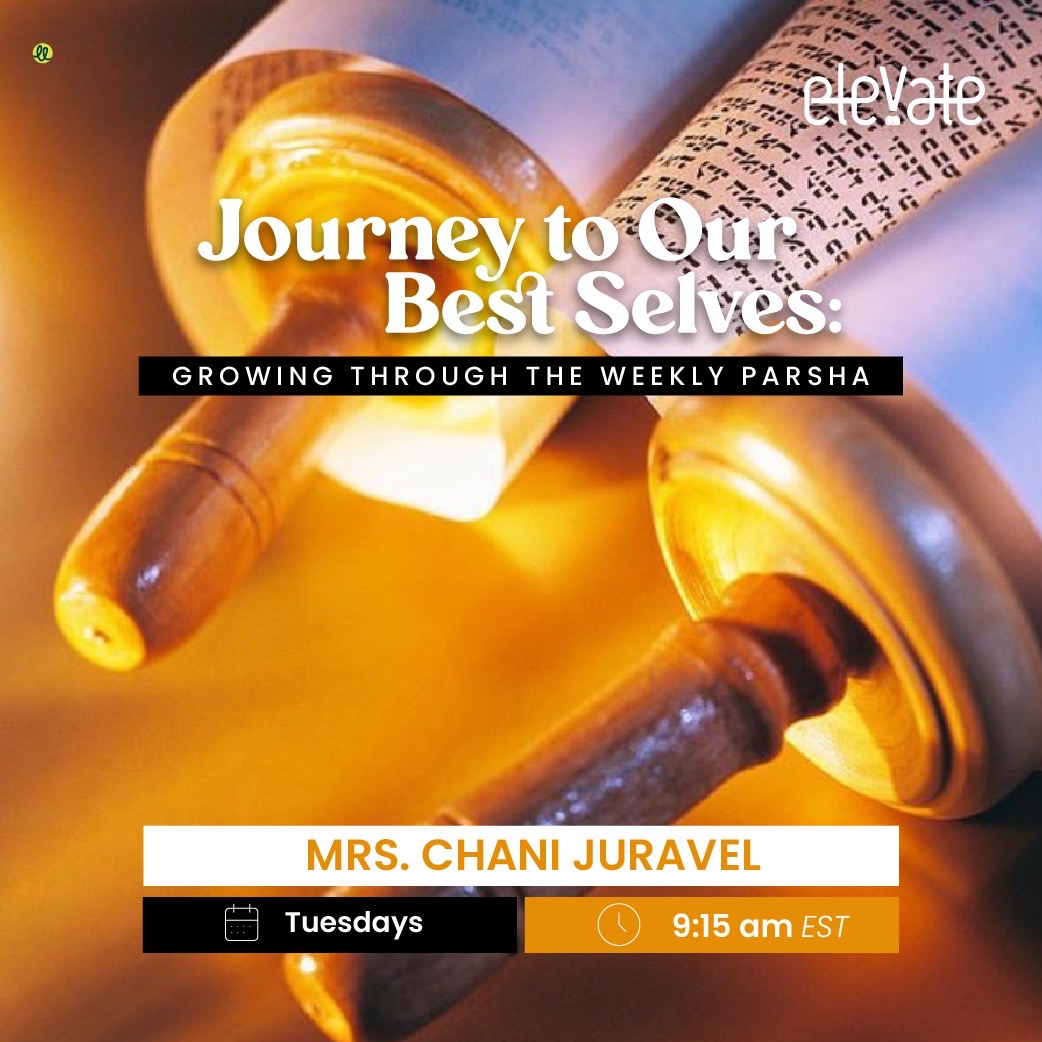 Journey To Our Best Selves: Growing Through The Weekly Parsha
