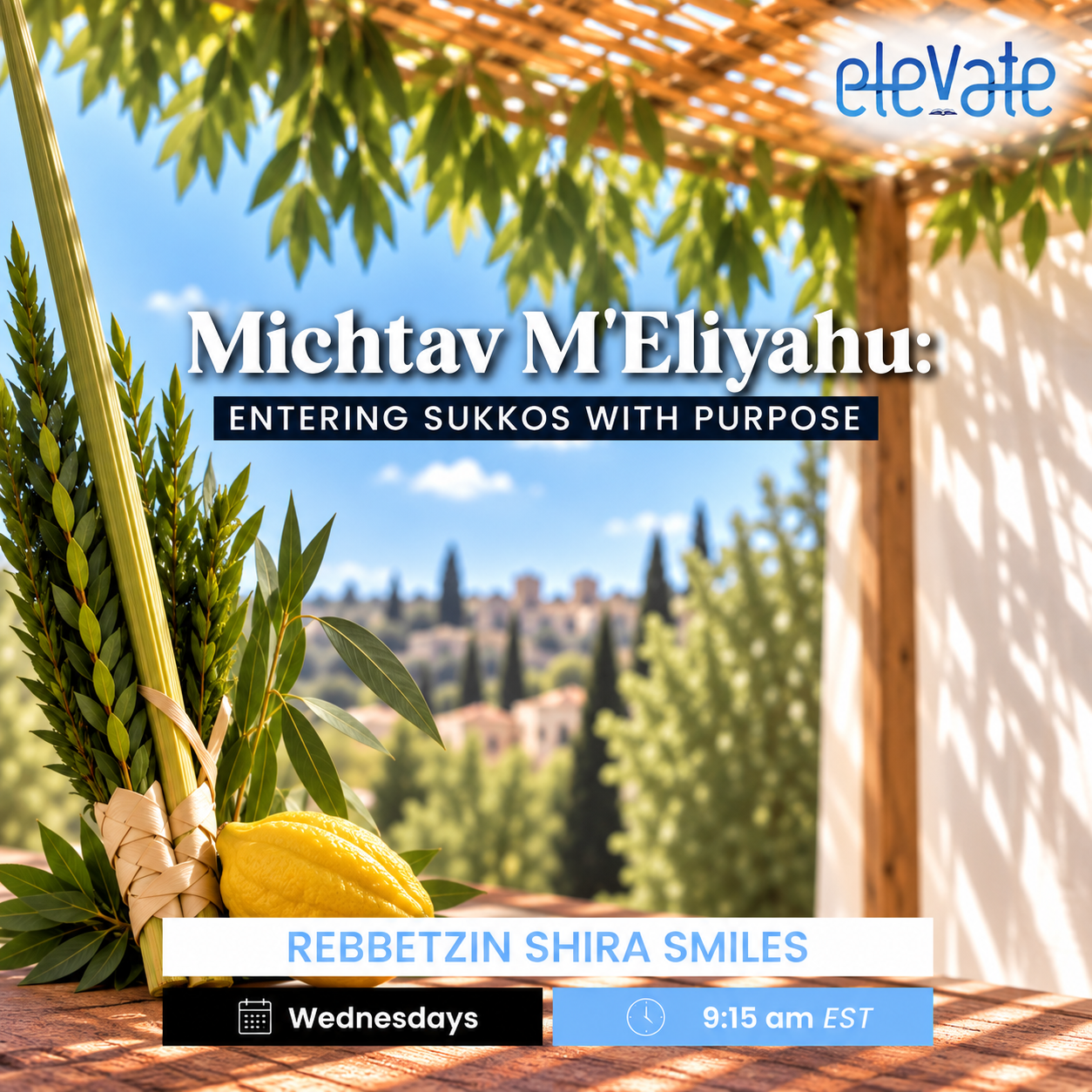 Michtav M’Eliyahu: Entering Sukkos With Purpose